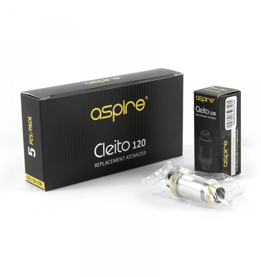 Aspire Cleito 120 Coils - 5 Pack | Free UK Delivery Over £20 Vapoholic 258093