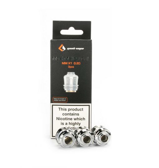 GeekVape Mesh Mellow Coils - 3 Pack | Free UK Delivery Over £20 Vapoholic 264386