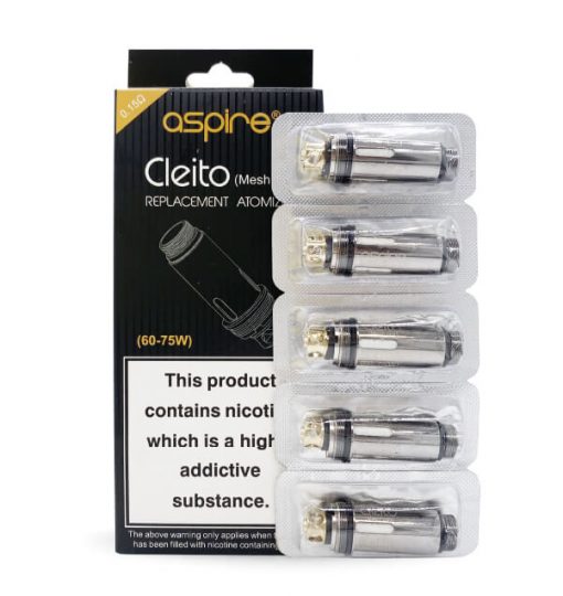 Aspire Cleito Coils - 5 Pack | Free UK Delivery Over £20 Vapoholic 258095