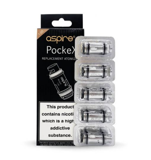 Aspire PockeX Coils - 5 Pack | Free UK Delivery Over £20 Vapoholic 258104