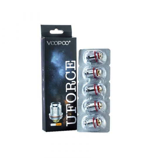 VOOPOO U FORCE Coils - Sub Ohm 5 Pack | Free UK Delivery Over £20 Vapoholic 302072