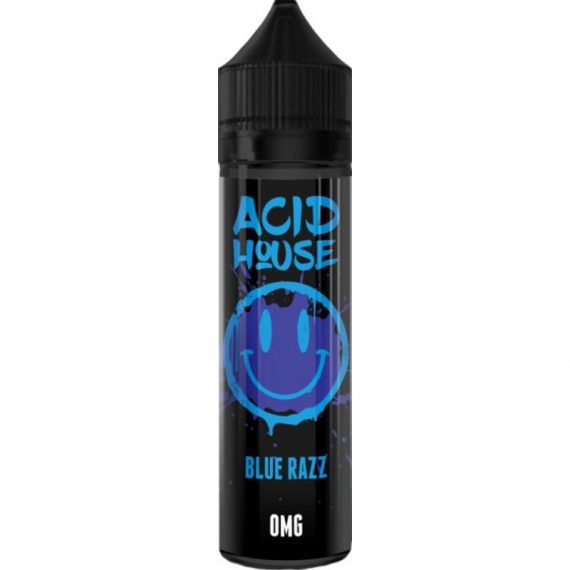 Blue Razz e-Liquid IndeJuice Acid House 50ml Bottle