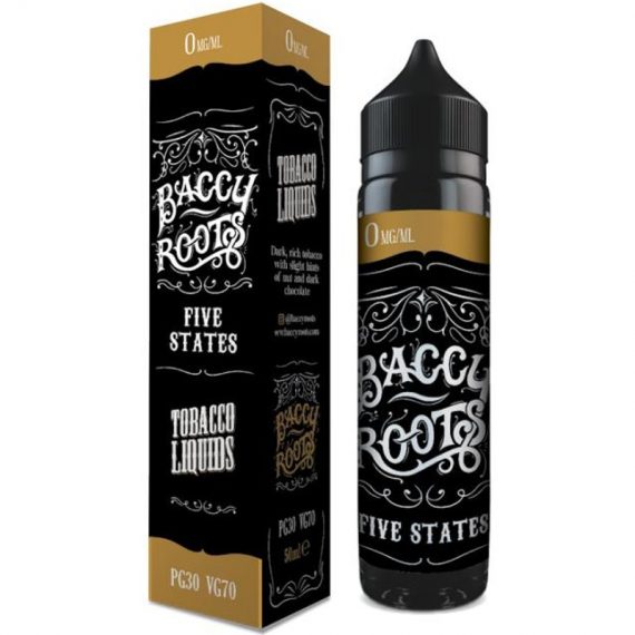 Five States e-Liquid IndeJuice Baccy Roots 50ml Bottle