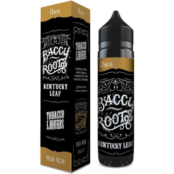 Kentucky Leaf e-Liquid IndeJuice Baccy Roots 50ml Bottle