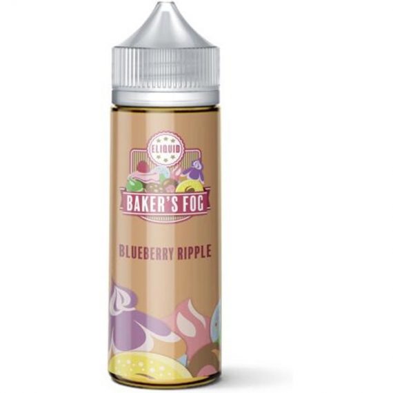 Blueberry Ripple e-Liquid IndeJuice Bakers Fog 100ml Bottle