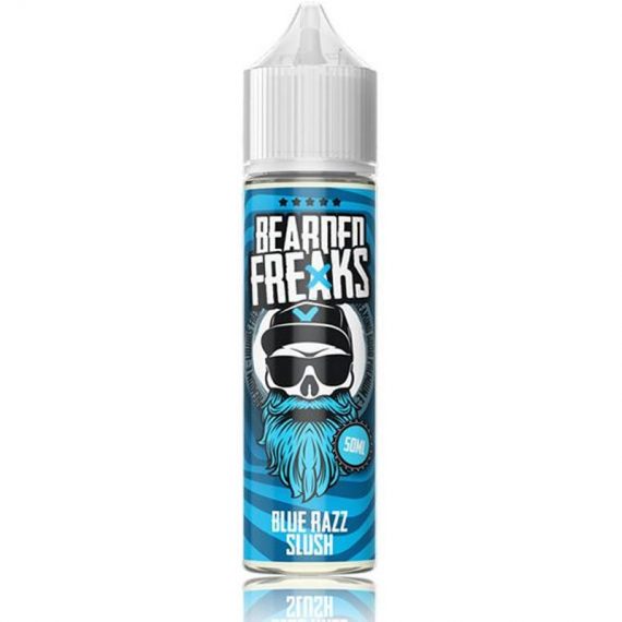 Blue Razz Slush e-Liquid IndeJuice Bearded Freaks 50ml Bottle