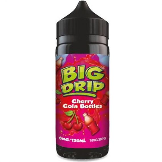 Cherry Cola Bottles e-Liquid IndeJuice Big Drip 100ml Bottle