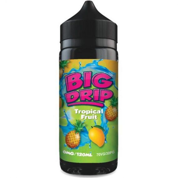 Tropical Fruit e-Liquid IndeJuice Big Drip 100ml Bottle