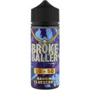 Banging Blueberry e-Liquid IndeJuice Broke Baller 80ml Bottle