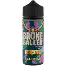 Black Ice e-Liquid IndeJuice Broke Baller 80ml Bottle