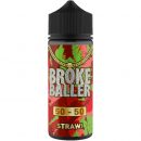 Strawi e-Liquid IndeJuice Broke Baller 80ml Bottle