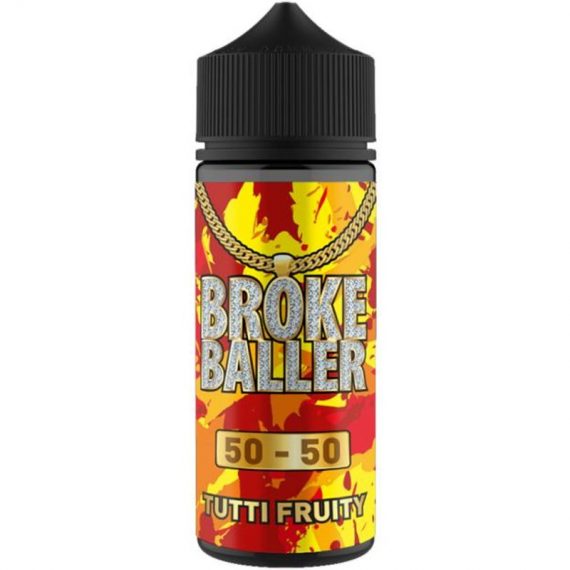 Tutti Fruity e-Liquid IndeJuice Broke Baller 80ml Bottle