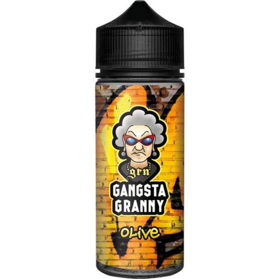 Olive e-Liquid IndeJuice Gangsta Granny 100ml Bottle
