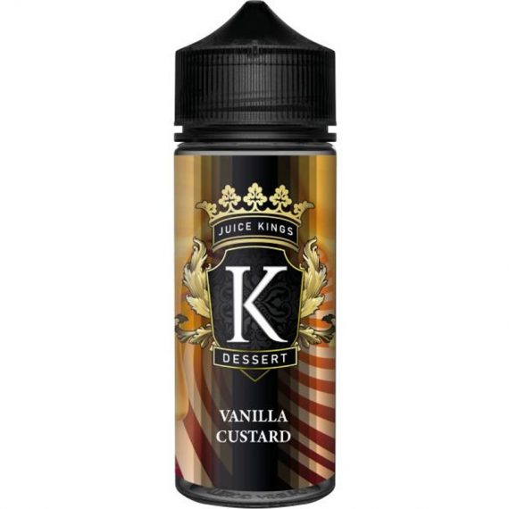 Vanilla Custard e-Liquid IndeJuice Juice Kings 100ml Bottle