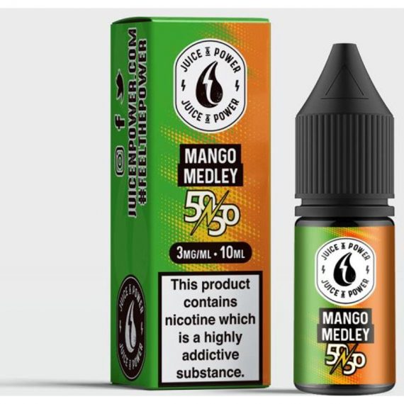 Mango Medley e-Liquid IndeJuice Juice N Power 10ml Bottle