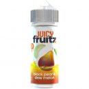 Black Pear & Dew Melon e-Liquid IndeJuice Juicy Fruitz 100ml Bottle