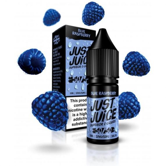 Blue Raspberry e-Liquid IndeJuice Just Juice 10ml Bottle