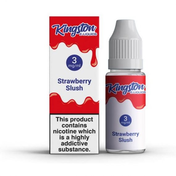 Strawberry Slush e-Liquid IndeJuice Kingston e-Liquids 10ml Bottle