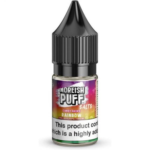 Rainbow Candy Drops e-Liquid IndeJuice Moreish Puff 10ml Bottle