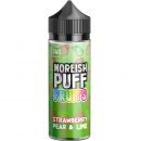 Strawberry, Pear And Lime e-Liquid IndeJuice Moreish Puff 25ml Bottle