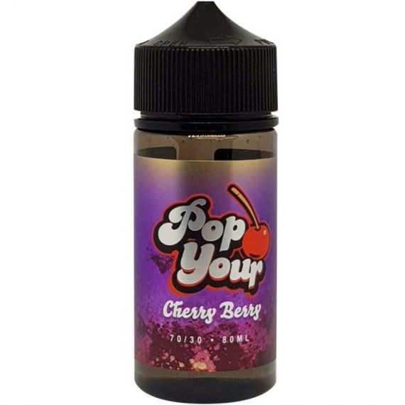 Cherry Berry e-Liquid IndeJuice Pop Your Cherry 80ml Bottle