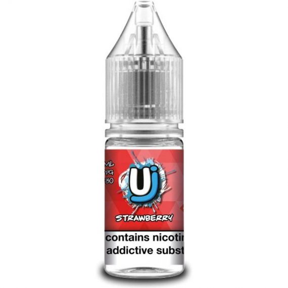 Strawberry e-Liquid IndeJuice Ultimate Juice 10ml Bottle