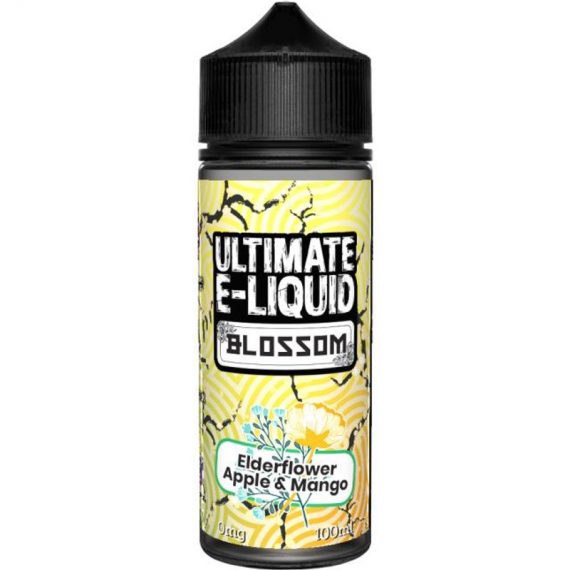 Blossom Elderflower Apple & Mango e-Liquid IndeJuice Ultimate Puff 100ml Bottle