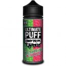 Candy Drops Watermelon & Cherry e-Liquid IndeJuice Ultimate Puff 100ml Bottle