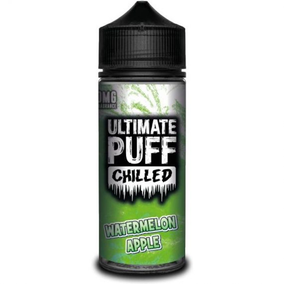 Chilled Watermelon Apple e-Liquid IndeJuice Ultimate Puff 100ml Bottle