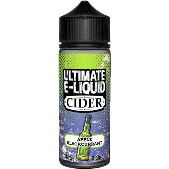 Cider Apple Blackcurrant e-Liquid IndeJuice Ultimate Puff 100ml Bottle