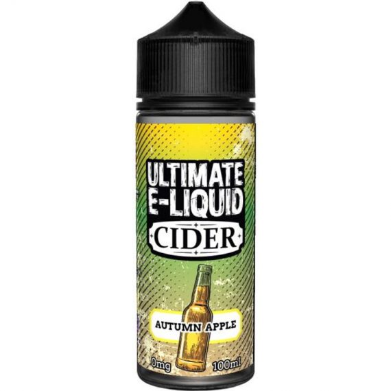 Cider Autumn Apple e-Liquid IndeJuice Ultimate Puff 100ml Bottle