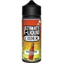 Cider Strawberry Lime e-Liquid IndeJuice Ultimate Puff 100ml Bottle