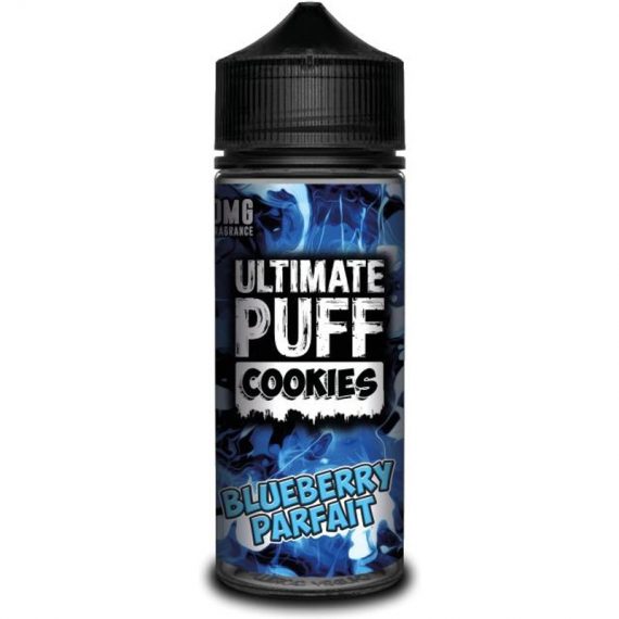 Cookies Blueberry Parfait e-Liquid IndeJuice Ultimate Puff 100ml Bottle