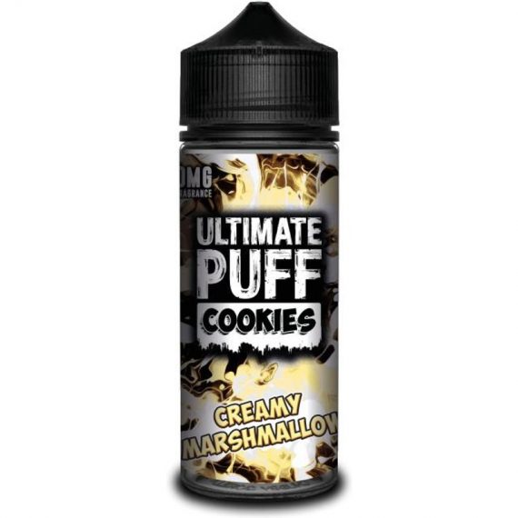 Cookies Creamy Marshmallow e-Liquid IndeJuice Ultimate Puff 100ml Bottle
