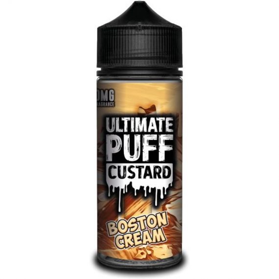 Custard Boston Cream e-Liquid IndeJuice Ultimate Puff 100ml Bottle