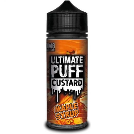 Custard Maple Syrup e-Liquid IndeJuice Ultimate Puff 100ml Bottle