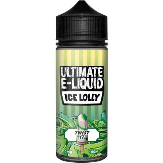 Ice Lolly Twist It e-Liquid IndeJuice Ultimate Puff 100ml Bottle