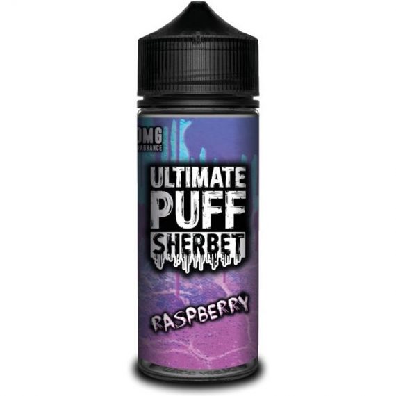 Sherbet Raspberry e-Liquid IndeJuice Ultimate Puff 100ml Bottle