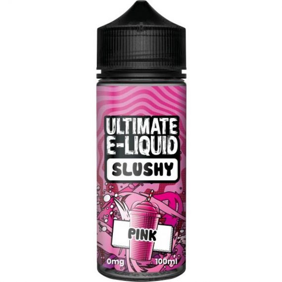 Slushy Pink e-Liquid IndeJuice Ultimate Puff 100ml Bottle
