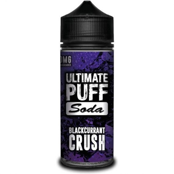 Soda Blackcurrant Crush e-Liquid IndeJuice Ultimate Puff 100ml Bottle