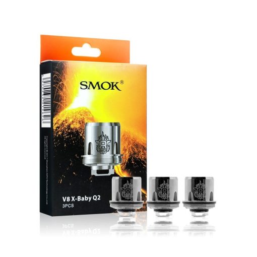 SMOK V8 X-Baby Coils - Sub Ohm 5 Pack | Free UK Delivery Over £20 Vapoholic 387917